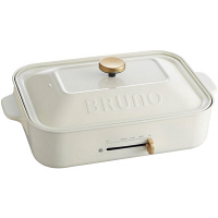 BRUNO　BRUNO　コンパクトホットプレート　白　BOE018-WH