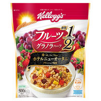 【アウトレット】ケロッグ フルーツグラノラハーフ徳用袋 500g　1袋　シリアル　脂質ハーフ