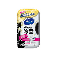 【数量限定】　ウェットティッシュ　アルコール除菌　キッチン用　本体　40枚入　シルコット99.99%除菌