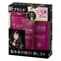 CLEAR　クリア　シャンプーコンディショナーポンプペア＋ミニ高浸透トリートメント70g付