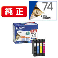 エプソン（EPSON） 純正インク IC4CL74 IC74シリーズ 1パック（4色入）