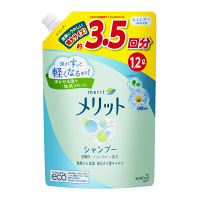 メリット　シャンプー　詰め替え　1200ml　花王