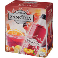 スペイン　コンパイ サングリア 3L バッグインボックス　赤ワインベース　甘口　1個　日本酒類販売　赤