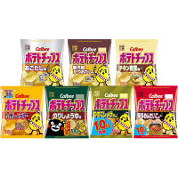 カルビー　ポテトチップス　九州お国自慢祭り詰め合わせ　418g　1箱（7袋入）