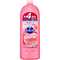 【アウトレット】キュキュット　ホワイトピーチ　つめかえ用　800ml　1本