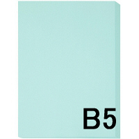 アスクル　カラーペーパー　B5　ライトブルー　1冊（500枚入）  オリジナル