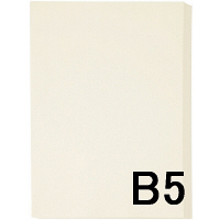 アスクル　カラーペーパー　B5　アイボリー　1冊（500枚入）  オリジナル