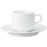 スマイル スタッキングカップ＆ソーサー 180ml 740184 1箱（6客入）