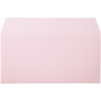 ムトウユニパック ナチュラルカラー封筒 長3横型 ピンク 300枚（100枚×3袋）