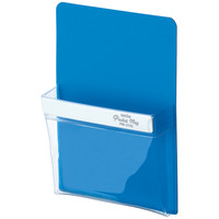 セキセイ　マグネットポケット　ポケマグ　A6サイズ　ブルー　PM-2743-10　1セット（5個：1個×5）
