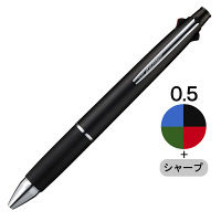 ジェットストリーム4&1 多機能ペン 0.5mm ブラック軸 黒 4色+シャープ 3本 MSXE5-1000-05 三菱鉛筆uni