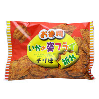 【アウトレット】扇屋食品　いかの姿フライ　チリ味　4970440043423　1袋（150g）