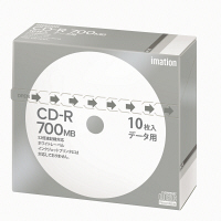 イメーション　データ用CD-R　5mmケース　インクジェットプリント非対応　1パック（10枚入）
