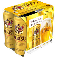 ビール　缶ビール　エビスビール　500ml　1パック(6本入)　プレミアムビール　サッポロビール