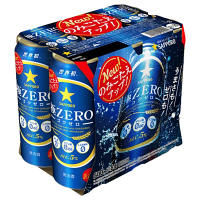 サッポロ　極ZERO（ゴクゼロ）　500ml　1パック（6缶入）