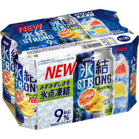 缶チューハイ　氷結STRONG　(ストロング)　グレープフルーツ　350ml　1パック(6本)　サワー　酎ハイ