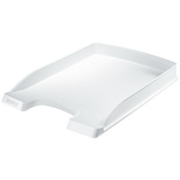 ライツ　レタートレー　スリム　ホワイト　A4タテ　5個　5237-00-01