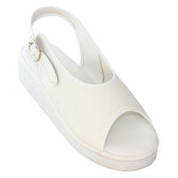 コマリヨー シングルバンドライトサンダル 150-WHT 1足　ナースサンダル