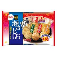 栗山米菓　瀬戸の汐揚アソート　33枚　1袋