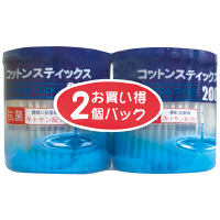 【アウトレット】浅井商事　綿棒　4905203102024　1セット（200本入×2個）