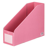 コクヨ ファイルボックス縦・横用A4収容幅94mm ピンク フーE455P 1セット（10冊：5冊入×2袋）
