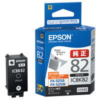 エプソン（EPSON） 純正インク ICBK80L ブラック（増量） IC80シリーズ