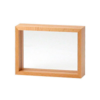 ブナ材フォトフレーム・ナチュラル　ハガキサイズ　18131273　無印良品