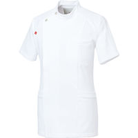 ルコックスポルティフ　メンズジャケット（サイドファスナー　医務衣）　UQM1001　バニラ　S　白衣