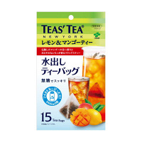 【水出し可】伊藤園 TEAS’TEA（ティーズティー） 水出しティーバッグ レモン＆マンゴーティー 1袋（15バッグ入）