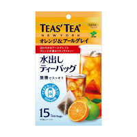【水出し可】伊藤園 TEAS’TEA（ティーズティー） 水出しティーバッグ オレンジ＆アールグレイ 1袋（15バッグ入）