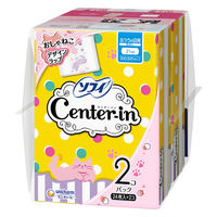 ナプキン 生理用品 ソフィ センターイン ふわふわタイプ ふつうの日用 羽なし 21cm 1パック（24枚入×2個） ユニ・チャーム