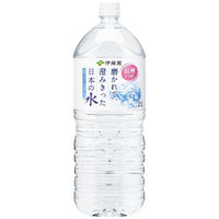 伊藤園　磨かれて、澄みきった日本の水　2L　64710　1セット（12本）