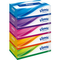 ティッシュペーパー 180組（5箱入） クリネックスティシュー 日本製紙クレシア