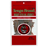 【ワゴンセール】テング ビーフステーキジャーキー ホット 113.4g 1袋