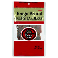 【ワゴンセール】テング ビーフステーキジャーキー レギュラー 113.4g 1袋