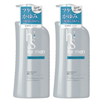 h&s　for　men　スカルプEX　シャンプー　ポンプ　520ml×2　P&G