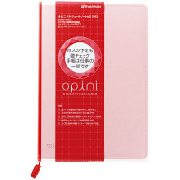 シヤチハタ　オピニ　スケジュールノートA5　2015　ピンク　OPI-SN15-A5-3