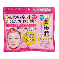 肌ラボ 極潤3Dパーフェクトマスク 30枚入 オールインワン ヒアルロン酸 うるおい 無着色 無香料