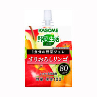 カゴメ　野菜生活100　1食分の野菜ジュレ　すりおろしリンゴ　7201