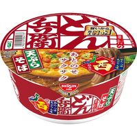 カップ麺 日清のどん兵衛 天ぷらそば（西日本版）　1セット（3食）　日清食品