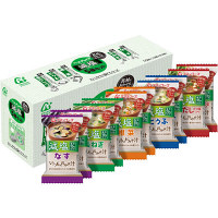 アサヒグループ食品 インスタント　減塩いつものおみそ汁　5種セット　1箱(10食入)　アマノフーズ