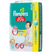 パンパース おむつ パンツ M（6～12kg） 1パック（74枚入） さらさらケア ウルトラジャンボ P&G