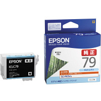 エプソン（EPSON） 純正インク ICLC79 ライトシアン IC79シリーズ 1個