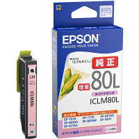 エプソン（EPSON） 純正インク ICBK80L ブラック（増量） IC80シリーズ