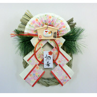 今村紙工　干支リース　初春　K-563　　1個