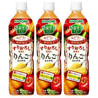 カゴメ　野菜生活100　すりおろし仕立りんごミックス　スマートPET　720ml　1セット（3本）