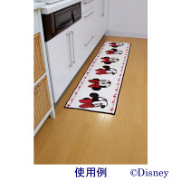 【アウトレット】ディズニー　ミニー　キッチンマット45x180cm T-40-R　1枚