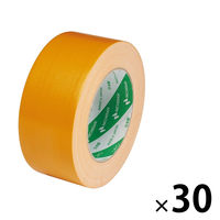 【ガムテープ】 カラー布粘着テープ No.102N 0.30mm厚 橙 幅50mm×長さ25m ニチバン 1箱（30巻入）