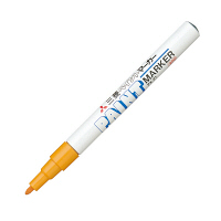 三菱鉛筆(uni) ペイントマーカー 細字 橙 油性マーカー PX-21 3本（直送品）