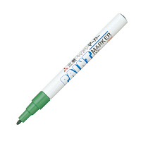 三菱鉛筆(uni) ペイントマーカー 細字 緑 油性マーカー PX-21 3本（直送品）